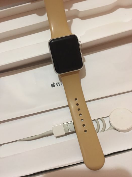 Епл вотч Silver 3 42mm повний комплект