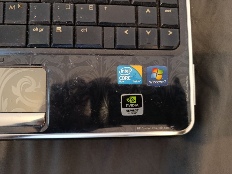 Portátil HP pavilion 4gb RAM 500gb HD