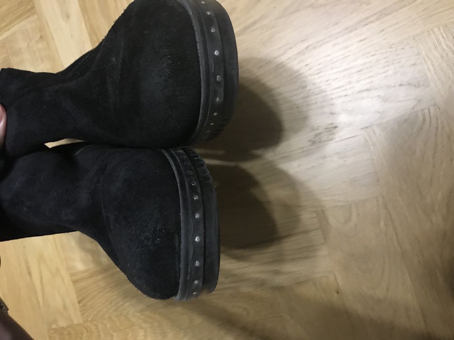 Botki lasocki zamsz