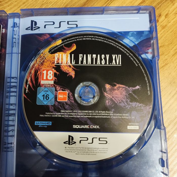 Final fantasy XVI PL napisy PS5