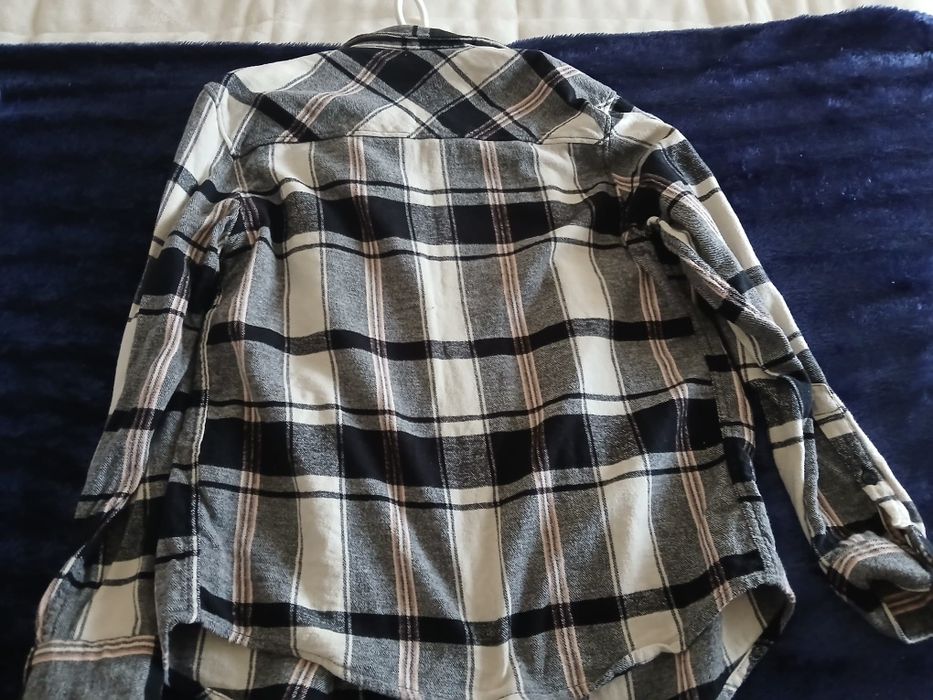 Camisa xadrez zara usada 11/12 anos