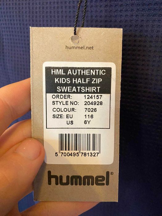 Bluza Sportowa Hummel 116 Granatowa