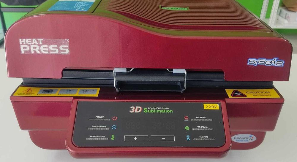 Forno Multifunções 3D para Sublimação com Vácuo (Modelo ST3042)