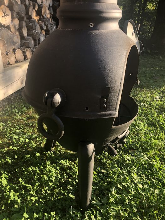 Grill, palenisko żeliwne