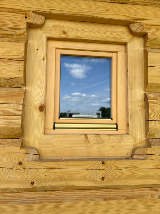 Okna Drewniane 68 Standard - Dom z bali, domy drewniane, letniskowe