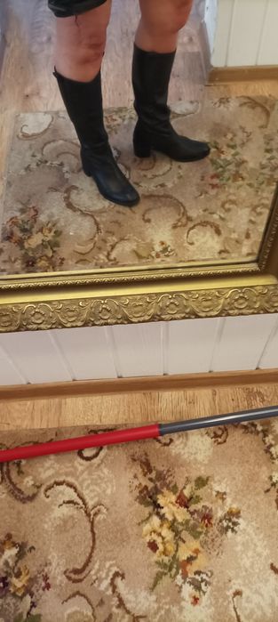 Oficerki damskie skórzane