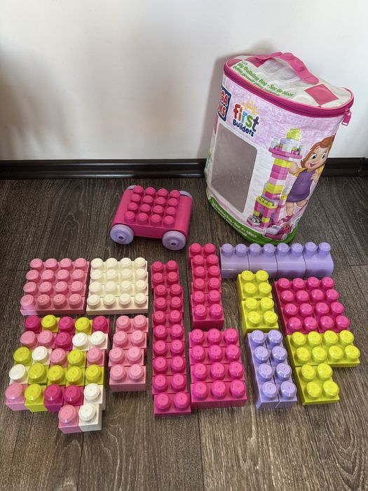 Мега Блокс Lego 80 деталей