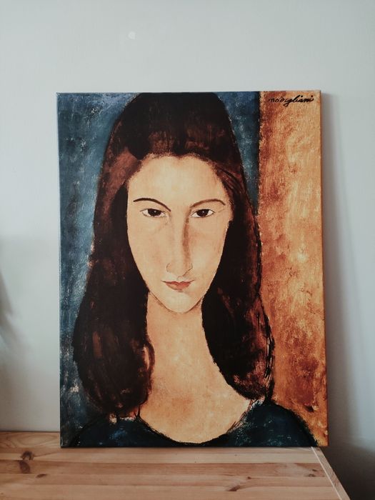 duży obraz modigliani print na płótnie