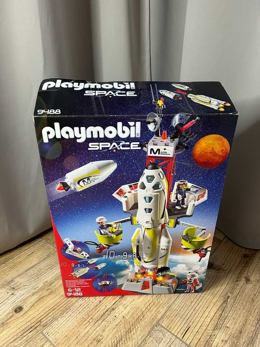 特撮 Playmobil space set 9488 Playmobil Space Rakieta kosmiczna z rampą 9488