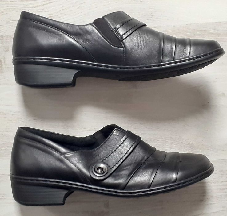 Półbuty pantofle Ara skórzane 39,5