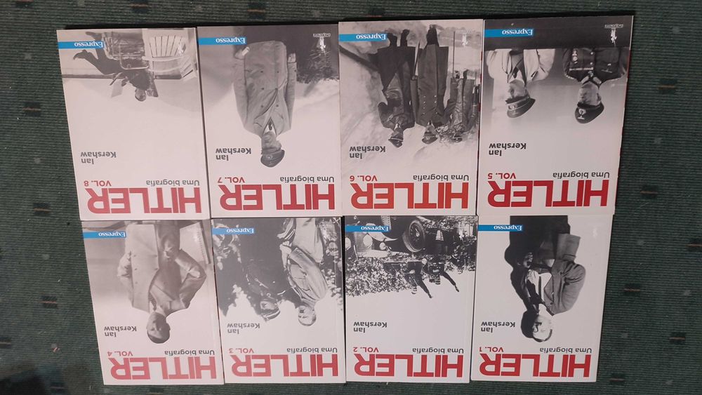 Hitler Uma Biografia - Ian Kershaw - 8 Volumes