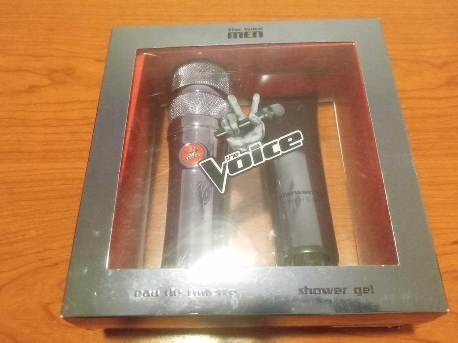 Perfume THE VOICE MAN novo na embalagem.