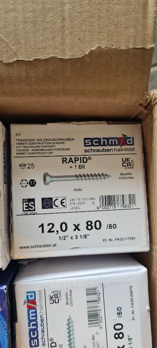 Wkręty rapid 12.0x80