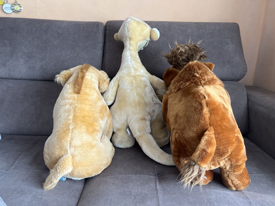 Epoka Lodowcowa Ice Age Maskotki Duże Zestaw Play By Play