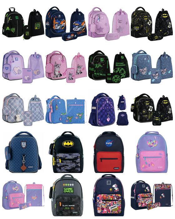 РОЗПРОДАЖ. Рюкзаки Kite Education, GoPack 1-5клас