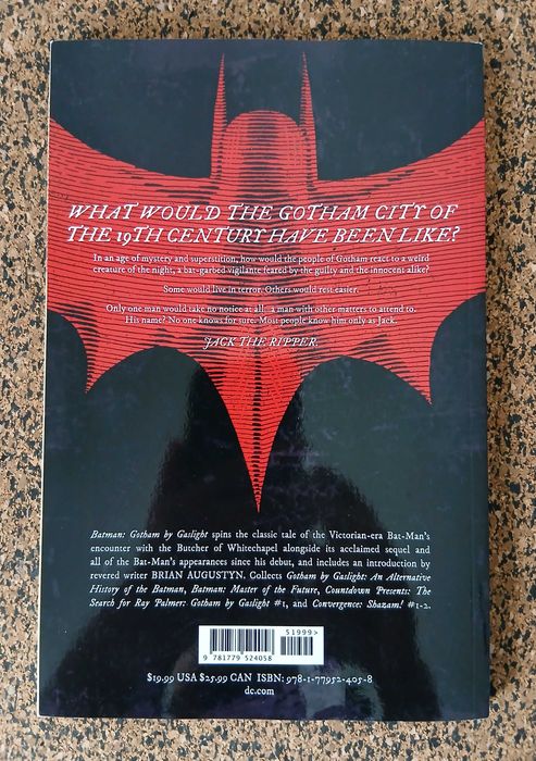 BD - Batman: Gotham by Gaslight