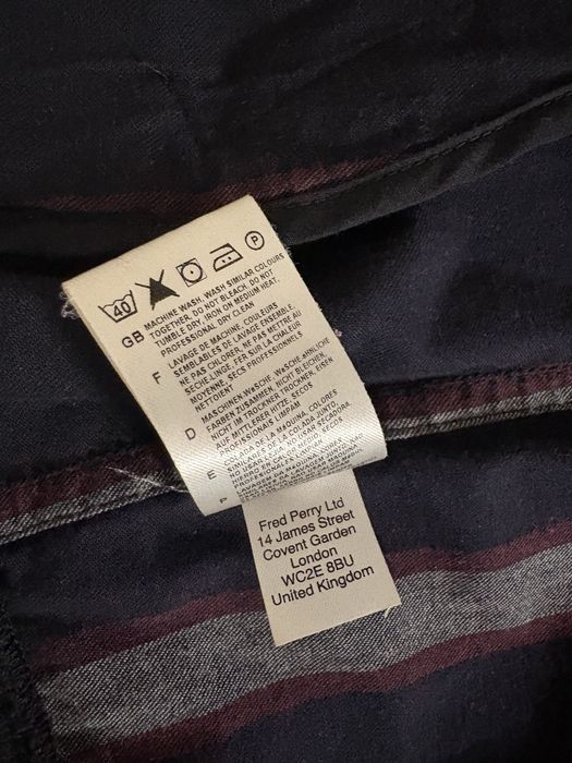 Овершот Fred Perry