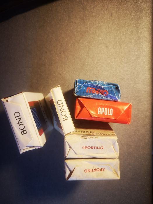 Maços de tabaco de coleçăo