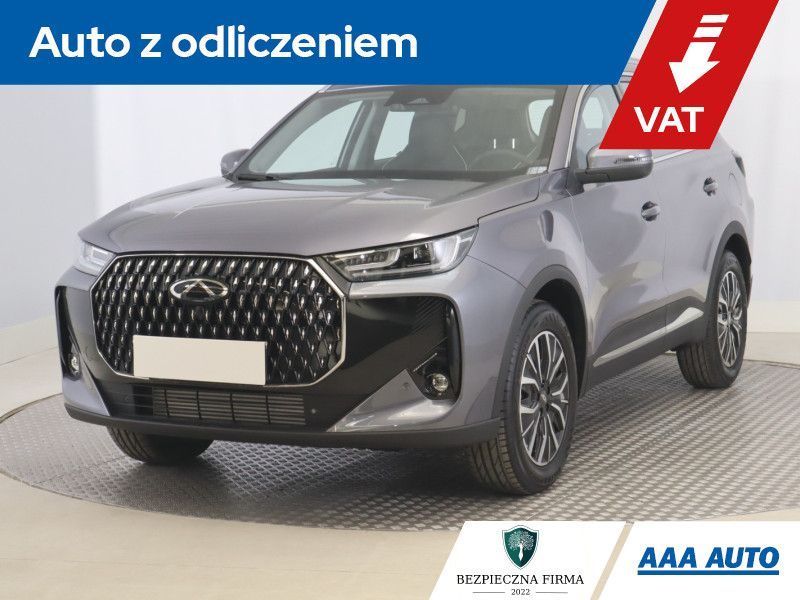 Chery Tiggo 7 1.6 TGDI Luxury , Serwis ASO, Automat, VAT 23%, Skóra, Klimatronic,