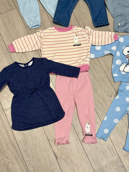 Речі на дівчинку 6-9 місяців, одним лотом, все в ідеальному стані