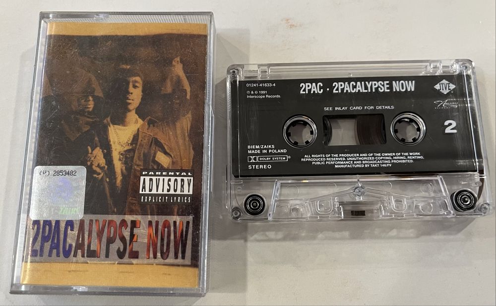2pac - 2pacalypse Now (Kaseta Magnetofonowa, 1998, Poland, Reissue, NM