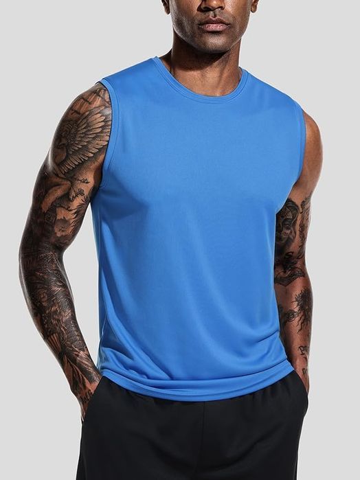 Tank Top Męski Szybkoschnący Oddychający Zestaw 3 szt Na Siłownię 4XL