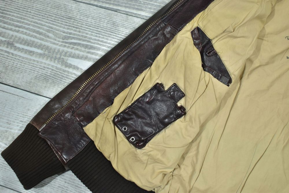 River Island Skórzana Kurtka Multi Pocket Utility L