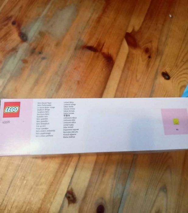 Klocki LEGO gramofon limited edition