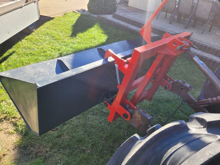 Łycha łyżka szufla z kiprem 1.2m 1.5m 1.8m 2m 2.2m na tył ciągnika