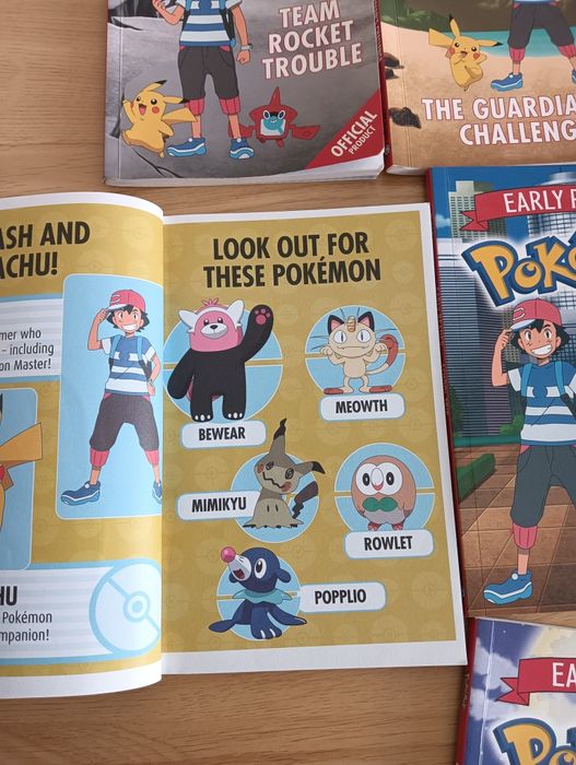 Livros Pokémon early reader