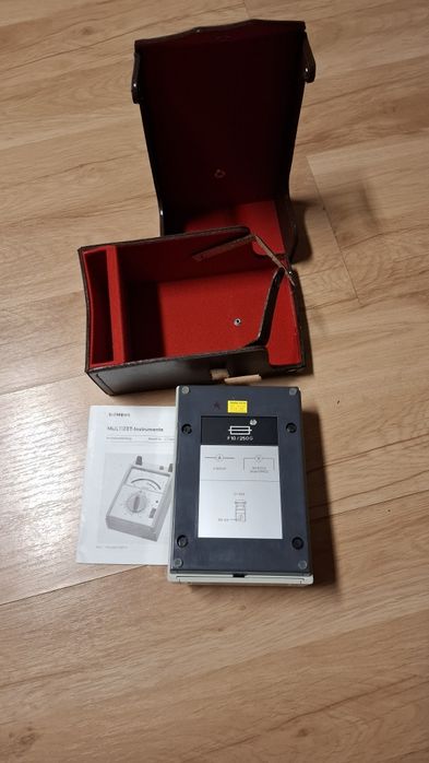 Siemens Multizet S Miernik Multimetr analogowy Wielokrotny pokrowiec