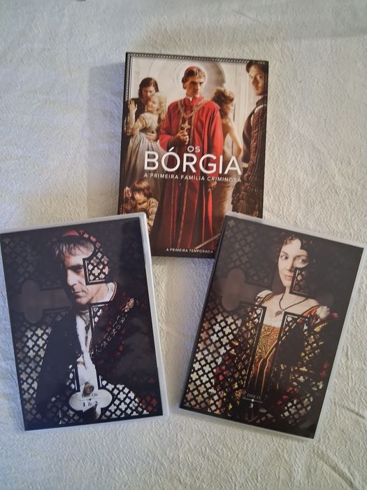 Os Bórgia, série tv com Jeremy Irons dvd