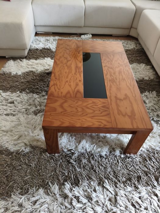 Mesa de centro em pinho maciço