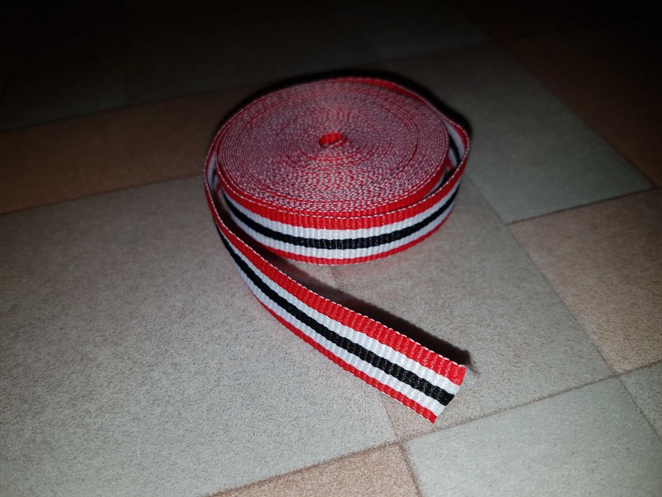 Качественная репсовая лента в мотиве Tommy Hilfiger