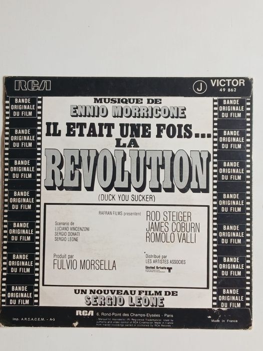 Ennio Morricone: "Era uma vez...a Revolução" - versão francesa