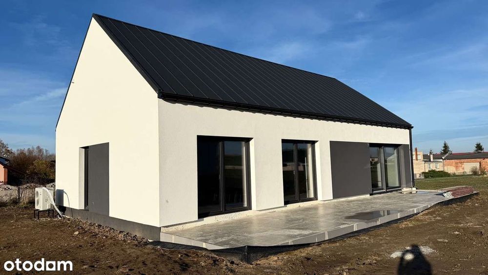 Nowoczesny dom 105 m² z tarasem i klasą energetyczną A