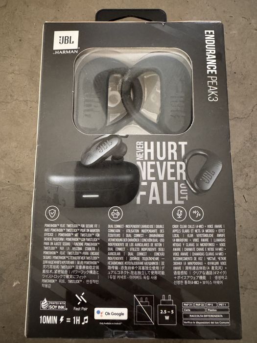 Auriculares Desportivos JBL Endurance Peak 3 True Wireless