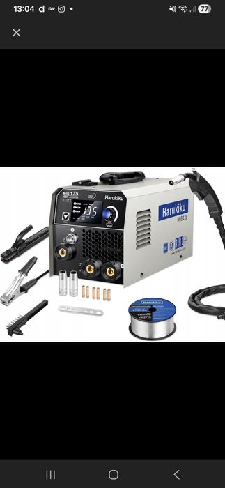 Spawarka MIG MMA LIFT TIG 3w1 Inteligentna AI 230V Nowa