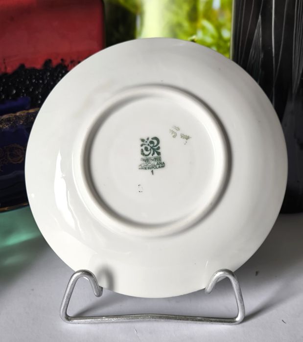 Spodek Włocławek piękna stara porcelana