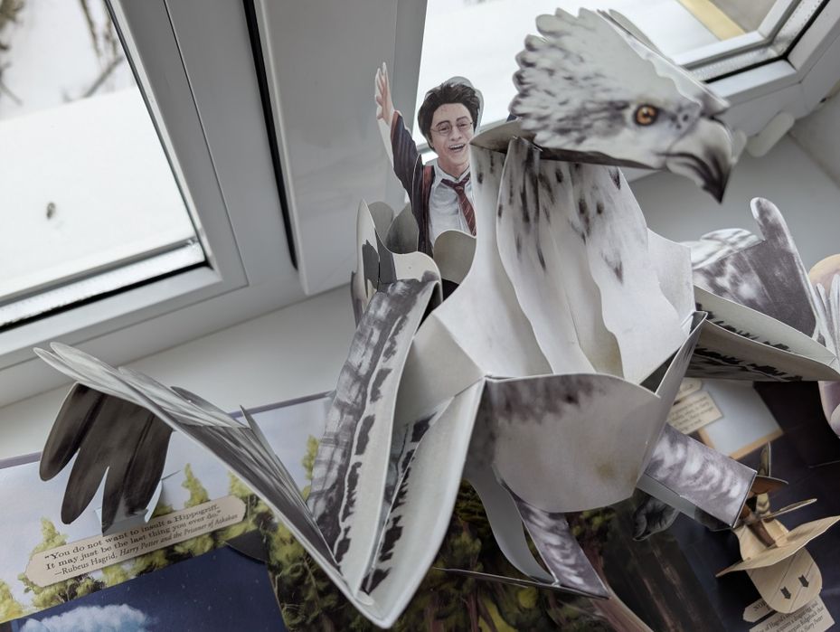 3d книга Гаррі Поттер Harry Potter: A Pop-Up Guide t