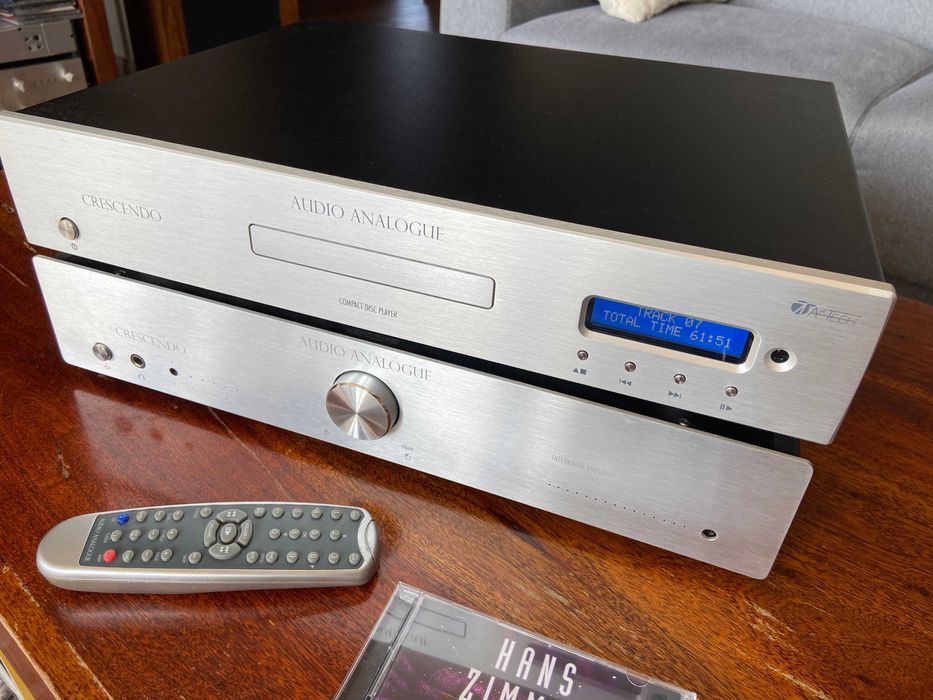 Audio Analogue Crescendo - wzmacniacz, cd - włoski design - Top stan!
