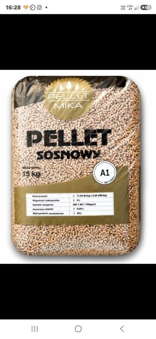 Pelet Pellet Muteki Lava Olczyk  A1 certyfikowany Super jakość !Transport z windą