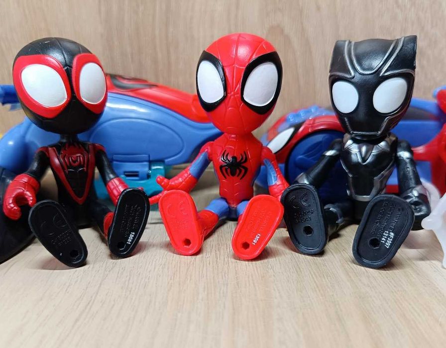 Zestaw figurek *Spidey & His Amazing Friends*. Hasbro 2021