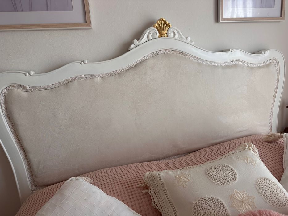 Cabeceira Queen Anne
