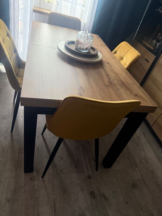 Stół rozkładany w stylu loft