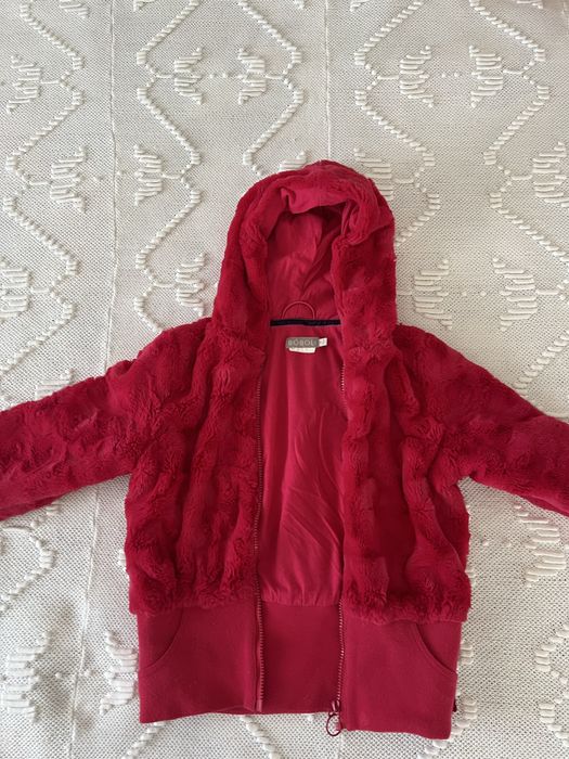 casaco quentinho para menina de 10 anos, da Bóboli. ideal para dias mais frios