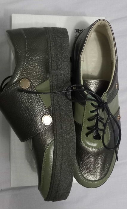 Кроссовки кеды кожа р.39,5 Солди
