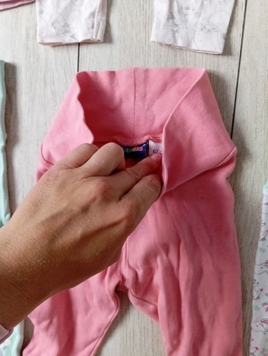 Spodenki leginsy dziewczęce 62/68