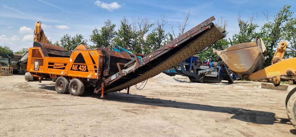 Doppstadt AK 435 PROFI  Rębak wysokoobrotowy, rozdrabniacz młotkowy