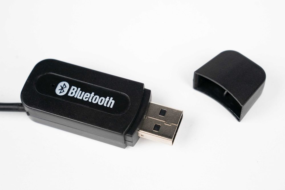 Bluetooth адаптер AUX 3.5мм USB аудіо ресивер безпровідний блютуз з БЖ